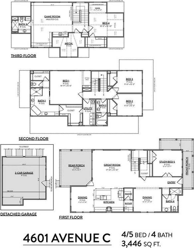 $1,800,000 - 5Br/4Ba -  for Sale in Hyde Park Annex, Austin