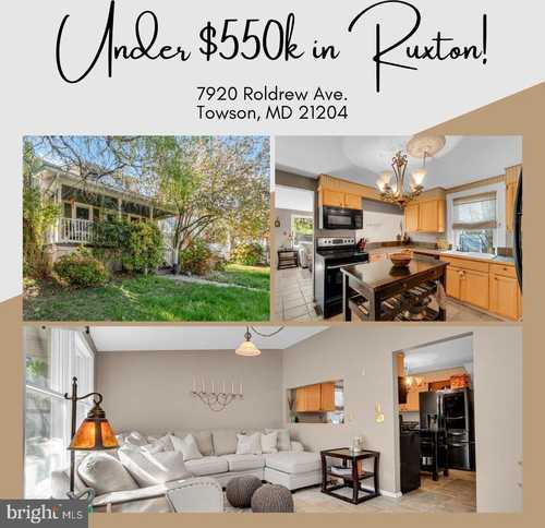 $545,000 - 3Br/3Ba -  for Sale in Ruxton, Towson