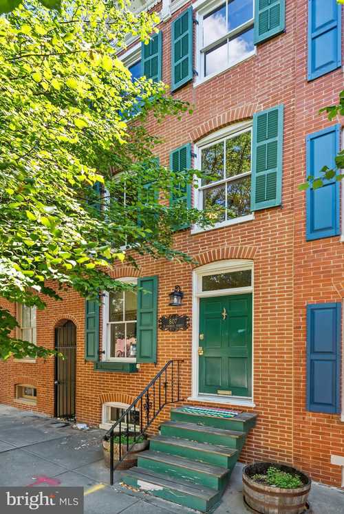 $375,000 - 3Br/2Ba -  for Sale in Federal Hill Historic District, Baltimore