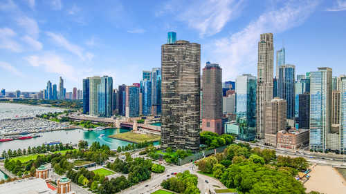 $1,099,900 - 2Br/2Ba -  for Sale in Lake Point Tower, Chicago