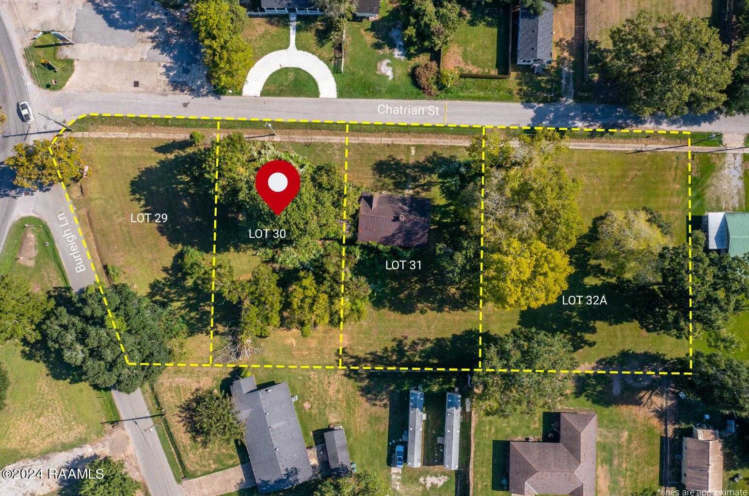 Lot 30 Chatrian Street, Grand Coteau, LA 70541