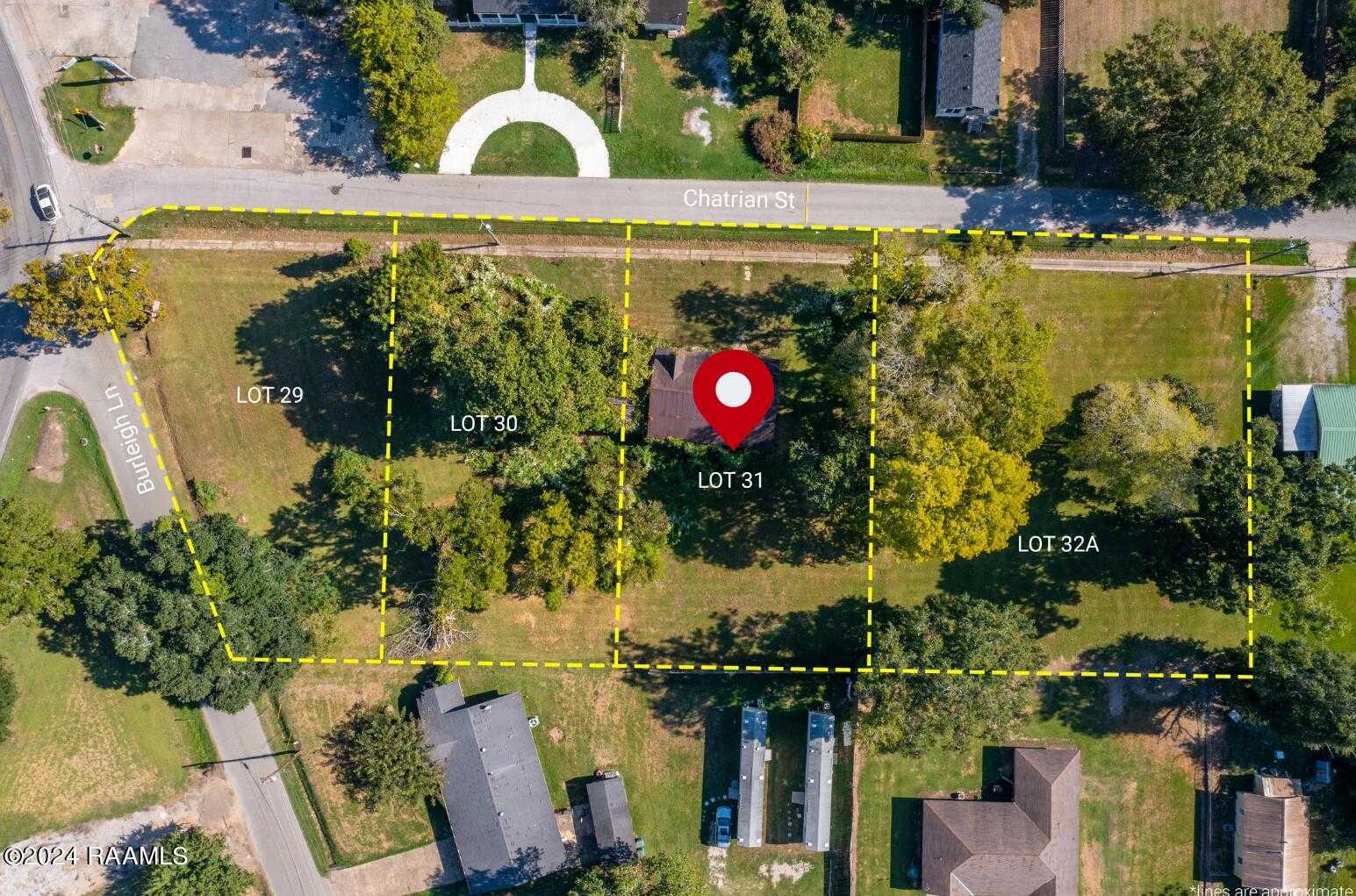 Lot 31 Chatrian Street, Grand Coteau, LA 70541