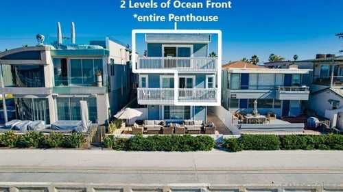 $3,295,000 - 3Br/3Ba -  for Sale in Ocean Front Mission Beach, San Diego