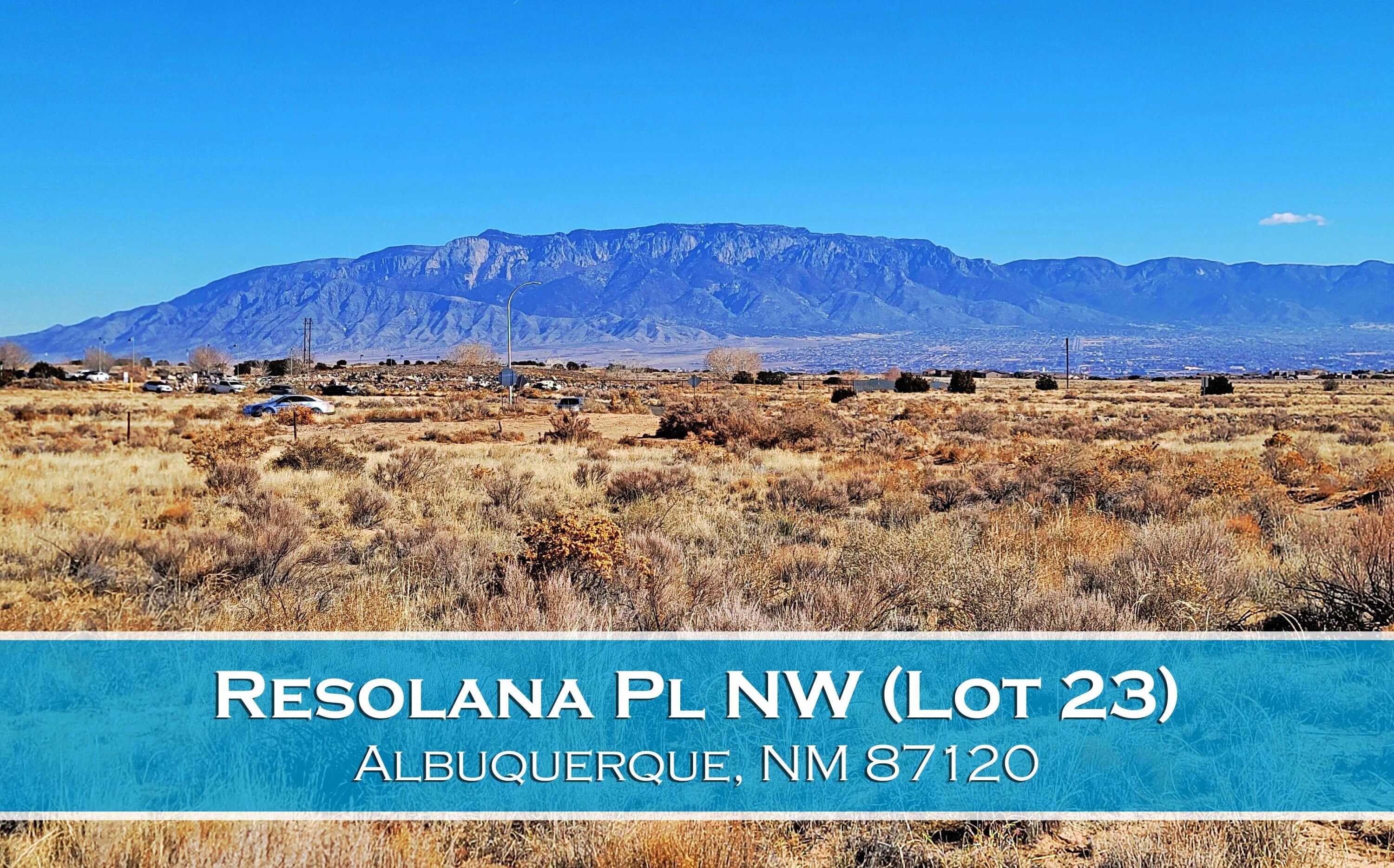 Photo 1 of 14 of Resolana (Lot 23) Place NW land